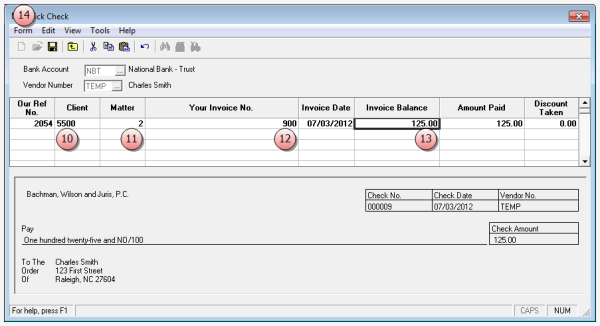 Refund a trust deposit